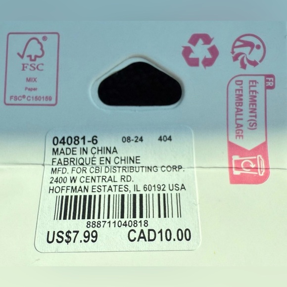 Claire’s Pink and Gray Wavy Headbands, Set of 3 - Picture 7 of 7